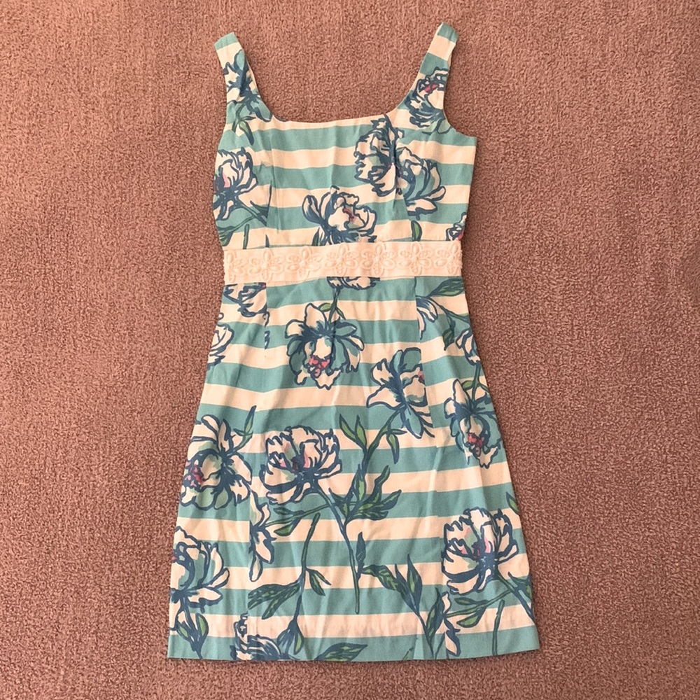 Lilly Pulitzer Serena Dress in Shorely Blue